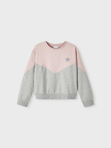 NAME IT Sweatshirt 'Vibba' i grå