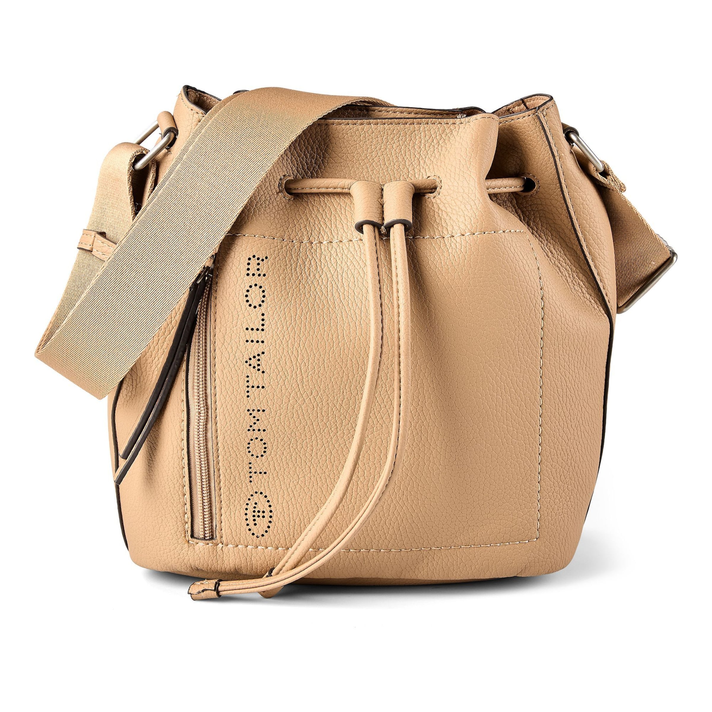 Sac à bandoulière 'Analisa' TOM TAILOR en marron : devant