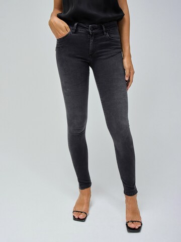 Salsa Jeans Skinny Jeans in Zwart: voorkant