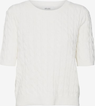 Aware Pullover 'VMLorella' in Weiß: Vorderseite