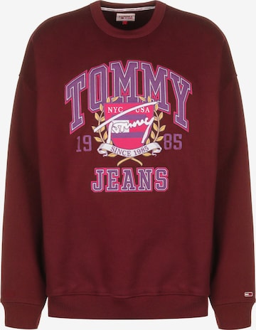 Tommy Jeans Tréning póló - piros: elől