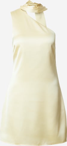 millane - Vestido em amarelo: frente