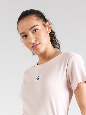 Calvin Klein Jeans Koszulka w kolorze różowy