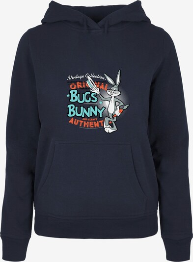ABSOLUTE CULT Sweatshirt 'Looney Tunes Vintage Bugs Bunny' in de kleur Navy / Groen / Oranje / Wit, Productweergave