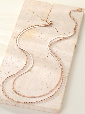 Hey Happiness Kette 'Layer Grip' in Gold