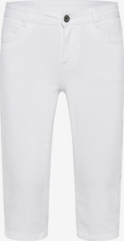Soccx Regular Jeans in White: front