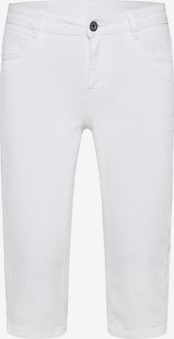 Soccx Regular Jeans in White: front