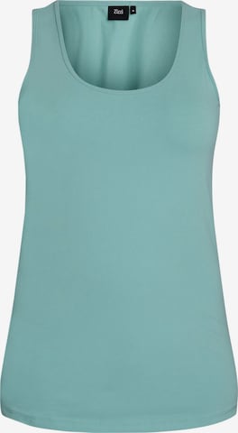 žalia Zizzi Palaidinė be rankovių: priekis