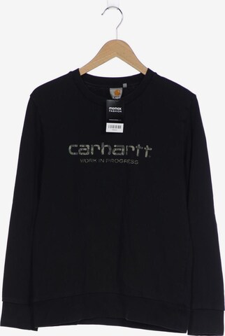 Carhartt WIP Sweatshirt & Zip-Up Hoodie in S in Black: front