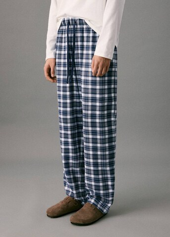 MANGO TEEN Pyjama 'Zermatt' in Blau