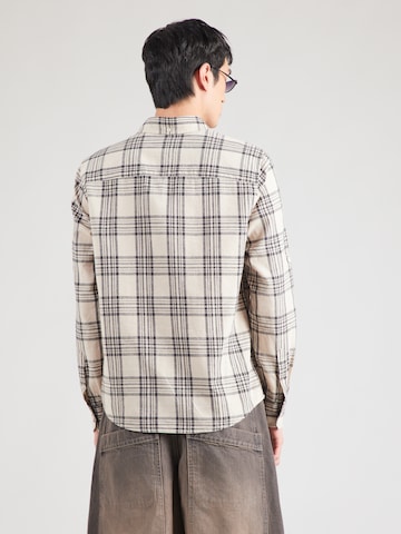 MUSTANG Regular Fit Paita 'STYLE RAWLINS' värissä beige