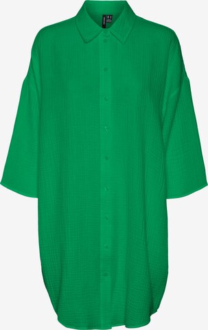 Robe-chemise 'Natali' VERO MODA en vert : devant