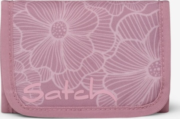 Satch Wallet 'Portemonnaie Geldbeutel' in Pink: front