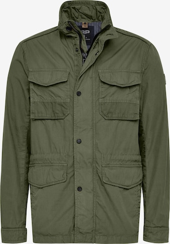 REDPOINT Between-Season Jacket in Green: front