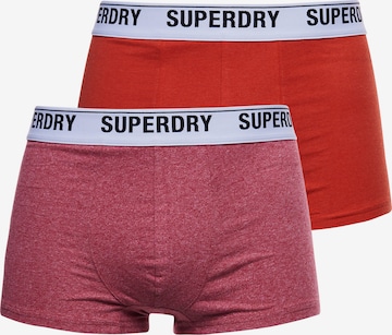 Superdry Boxershorts in Rot: front