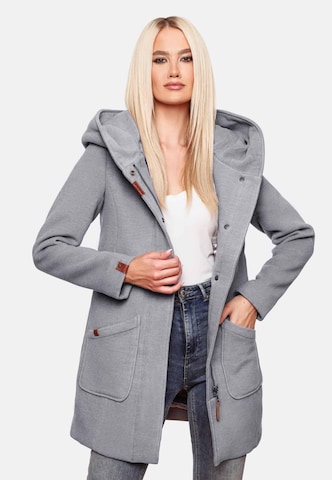 MARIKOO Between-seasons coat 'Maikoo' in Grey