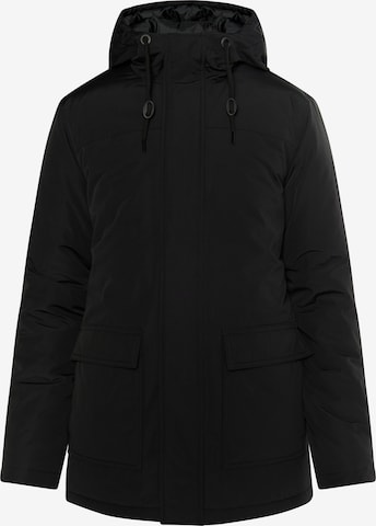 DreiMaster Klassik Winterjacke in Schwarz: predná strana