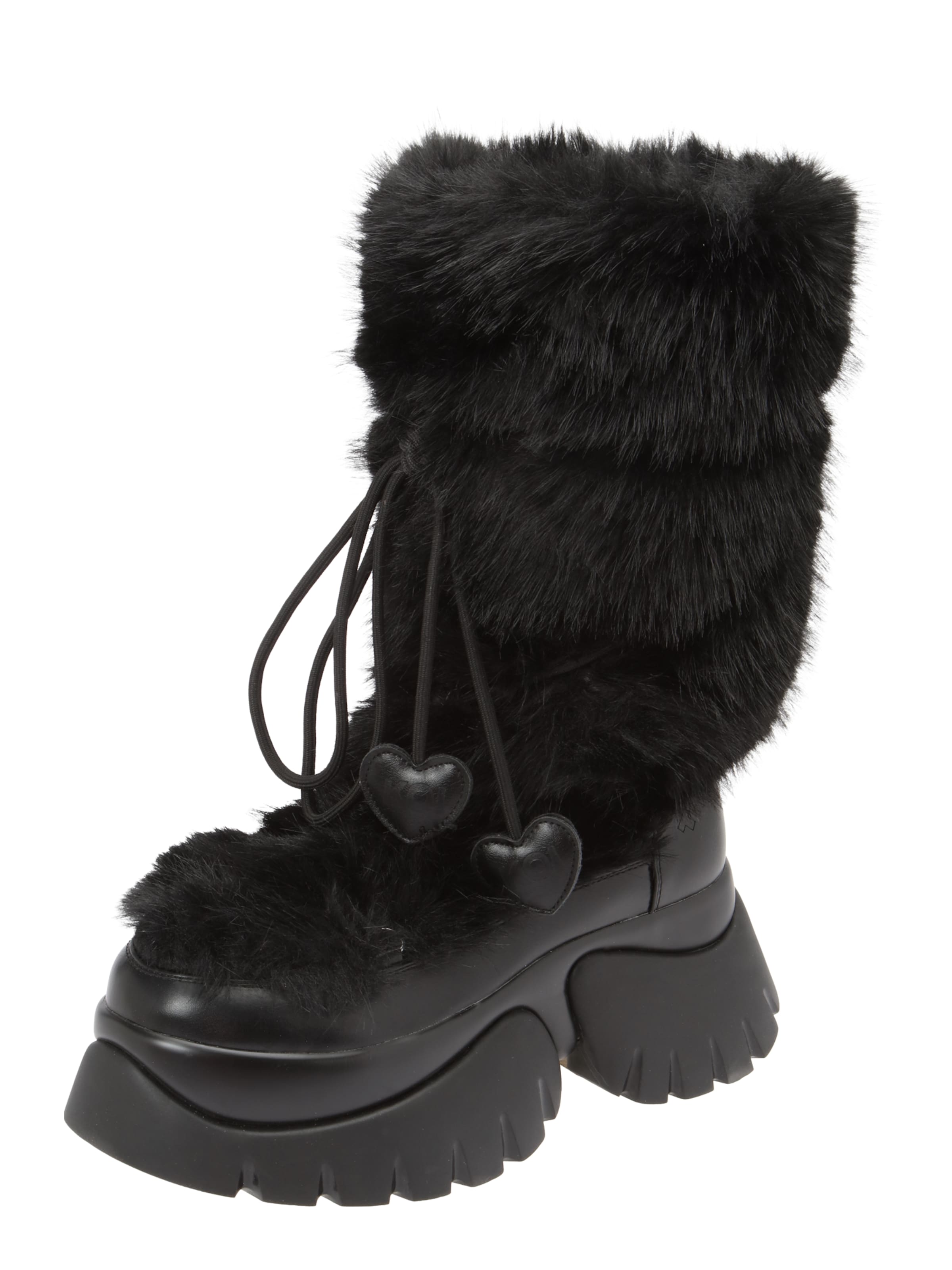 Koi Footwear Bottes 'Midnight Sasquatch' en noir, Vue avec produit