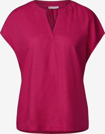 STREET ONE Bluse in Pink: Vorderseite