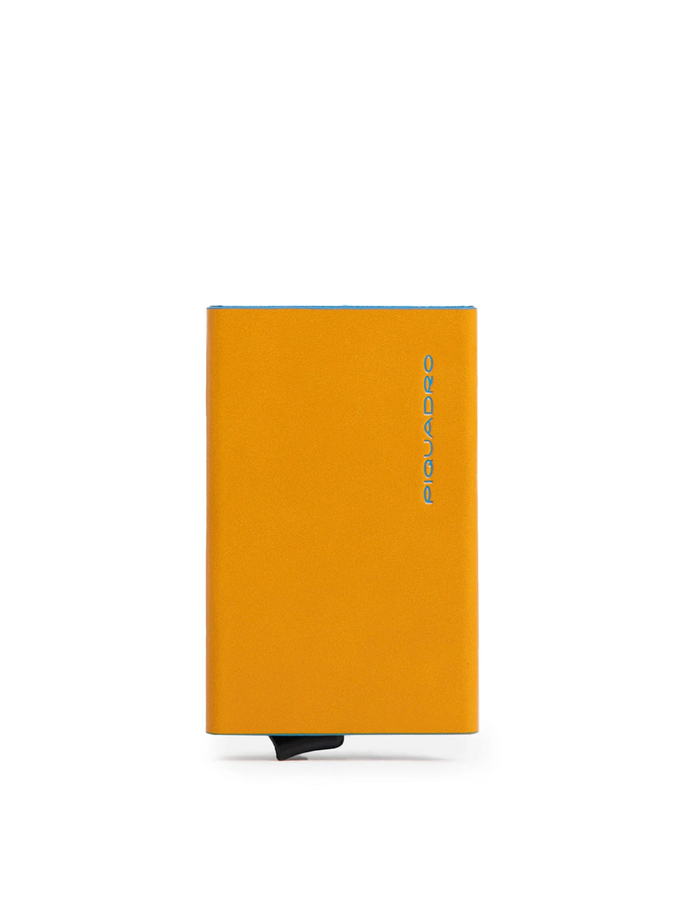 Piquadro Wallet in Yellow: front