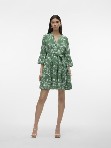 VERO MODA Jurk 'ZERA' in Groen