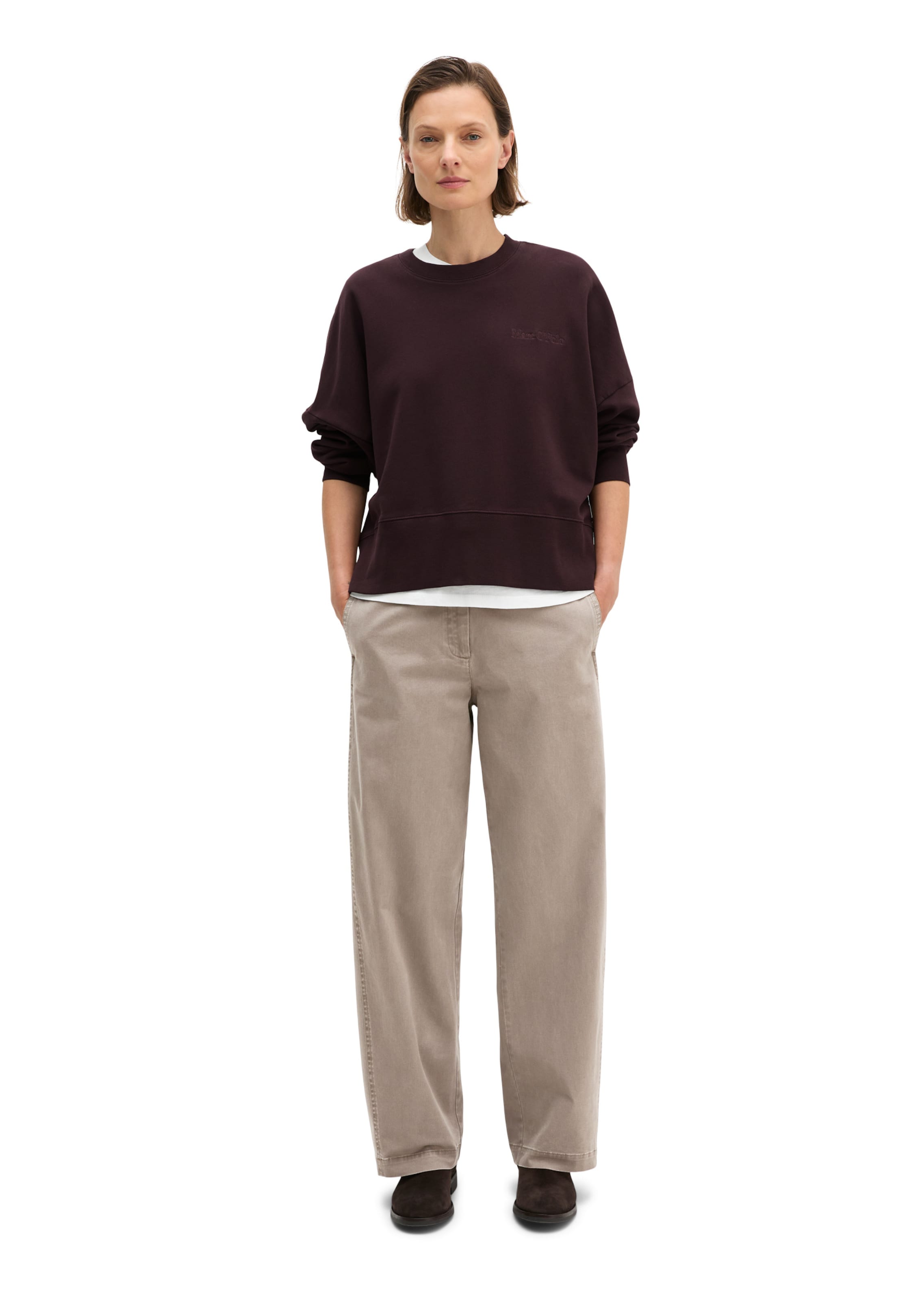 Marc O'Polo Sweatshirt in Red