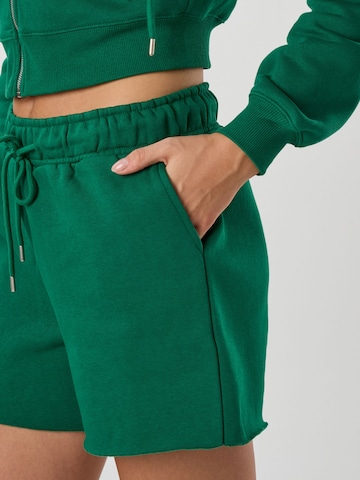 Regular Pantalon 'Los Angeles' Denim Factory en vert