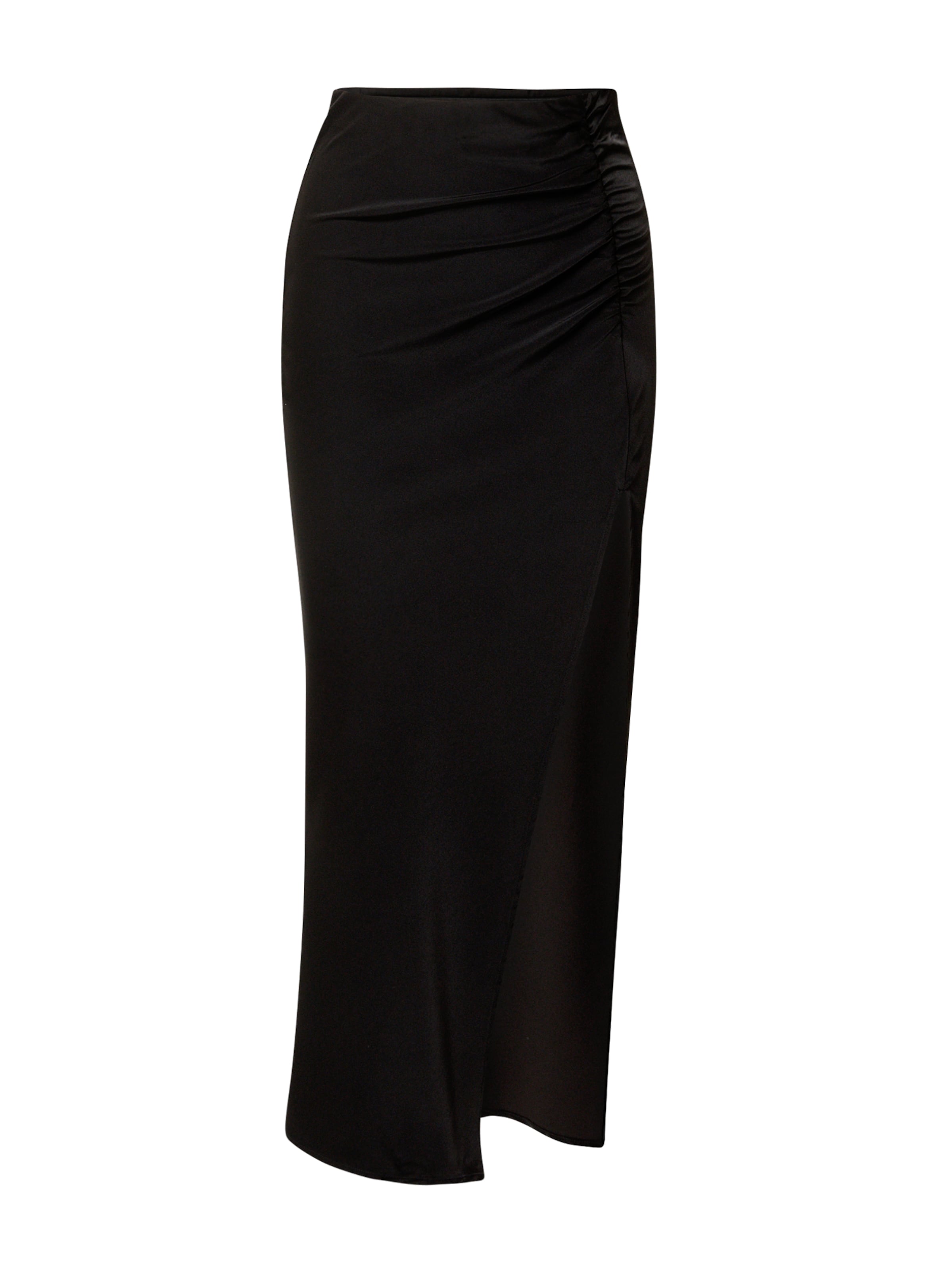 Jupe 'Sandy' Gina Tricot en noir : devant