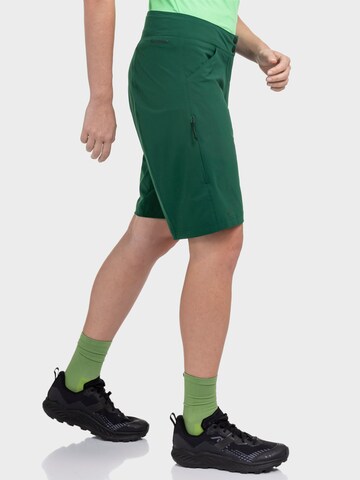 Regular Pantalon outdoor 'Danube' Schöffel en vert