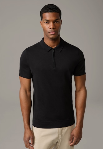 STRELLSON Sweater 'Vincent' in Black: front