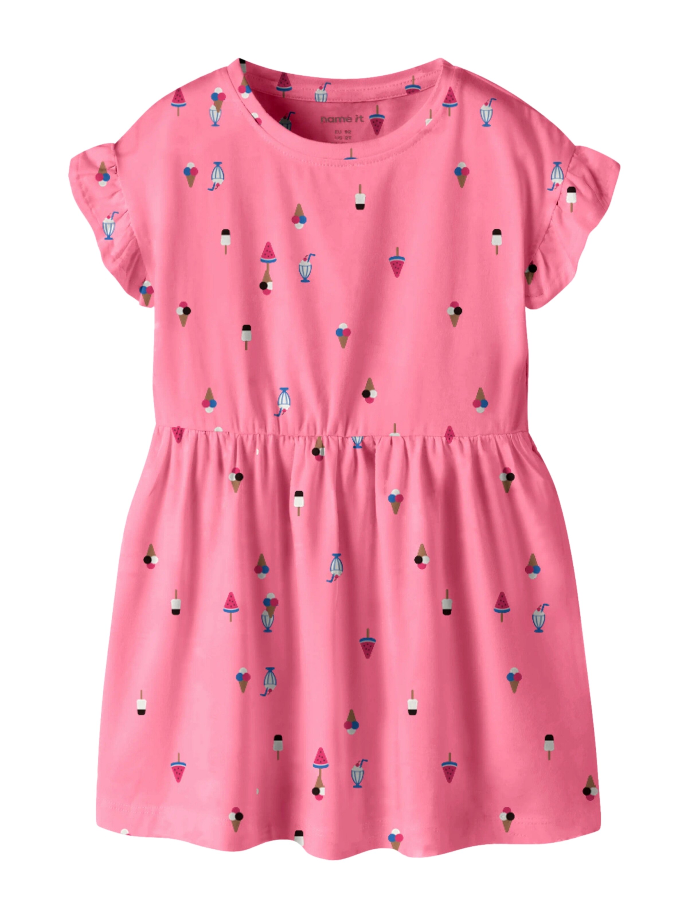 NAME IT Šaty 'NMFJUNNI' – pink: přední strana
