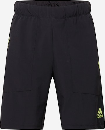 ADIDAS SPORTSWEAR Sportbroek in Zwart: voorkant