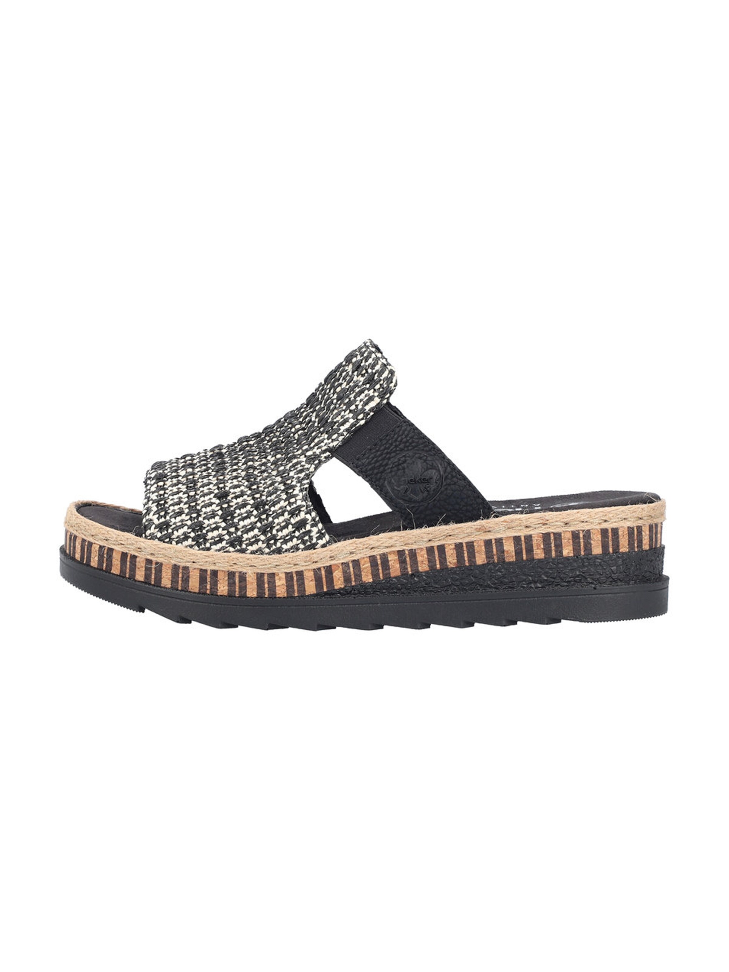 Rieker Pantolette i svart