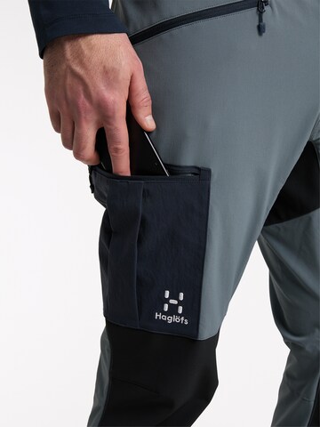 Haglöfs Slimfit Outdoorhose in Blau