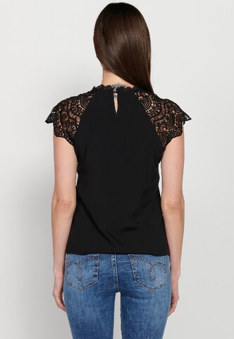 KOROSHI - Blusa en negro