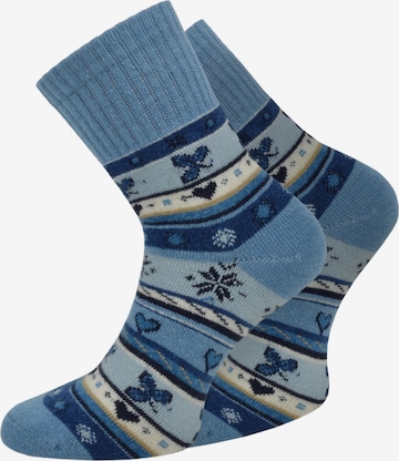 normani Socken in Blau: predná strana