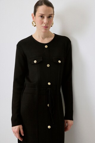Robe-chemise Touche Prive en noir