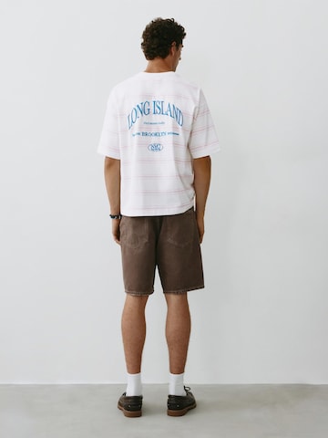 Pull&Bear Póló - fehér