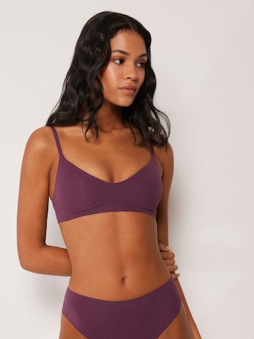 CALZEDONIA Triangel Bikinitop 'Invisible Bonding' in Rot