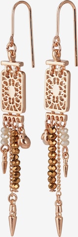 Boucles d'oreilles 'Legacy' Pilgrim en or : devant