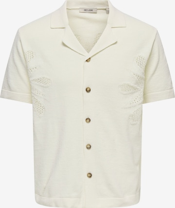 Vestes en maille 'ONSJam' Only & Sons en gris : devant