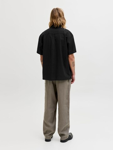JACK & JONES Comfort Fit Πουκάμισο 'Summer' σε μαύρο