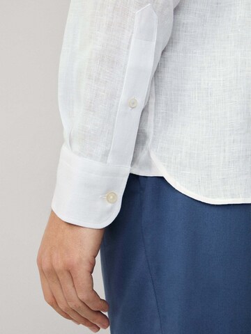 Coupe regular Chemise Hackett London en blanc