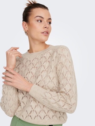 JDY - Pullover 'Letty' em bege