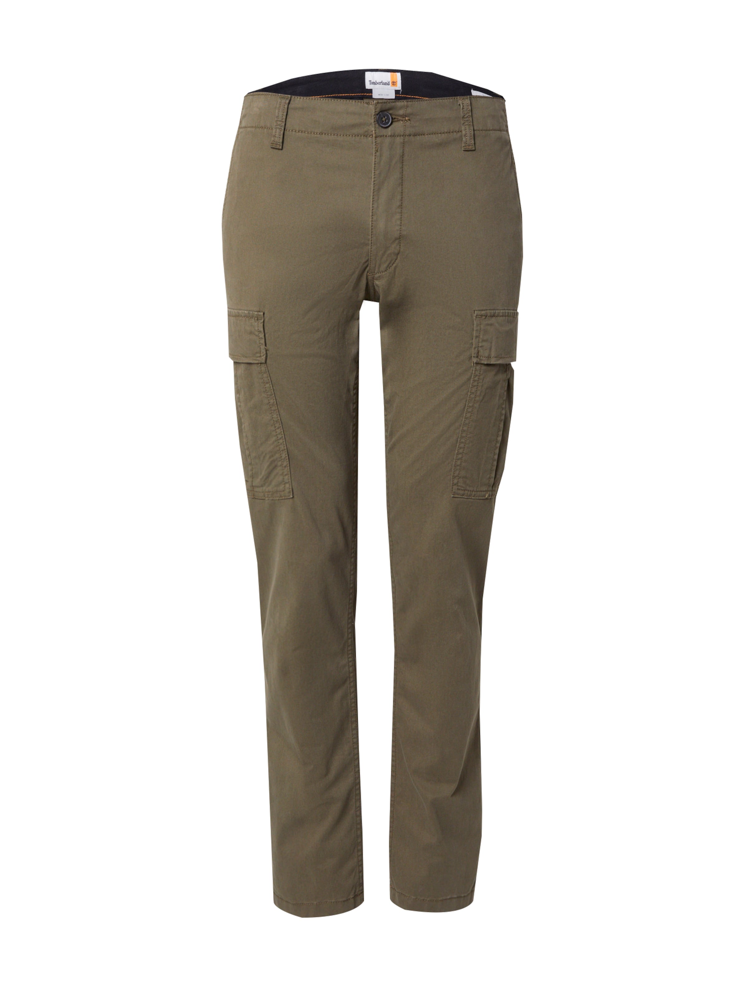 TIMBERLAND Cargo trousers in Green: front