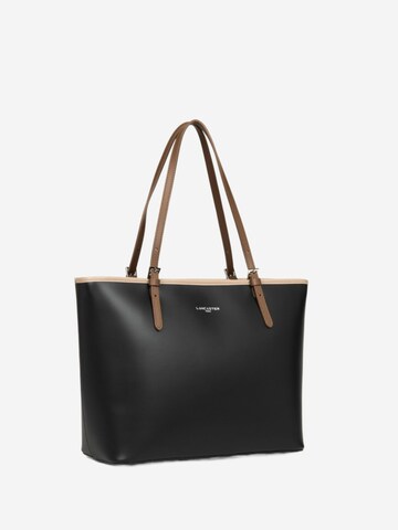 LANCASTER Paris Nakupovalna torba 'L Smooth' | črna barva