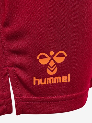 Hummel Regular Sporthose in Rot