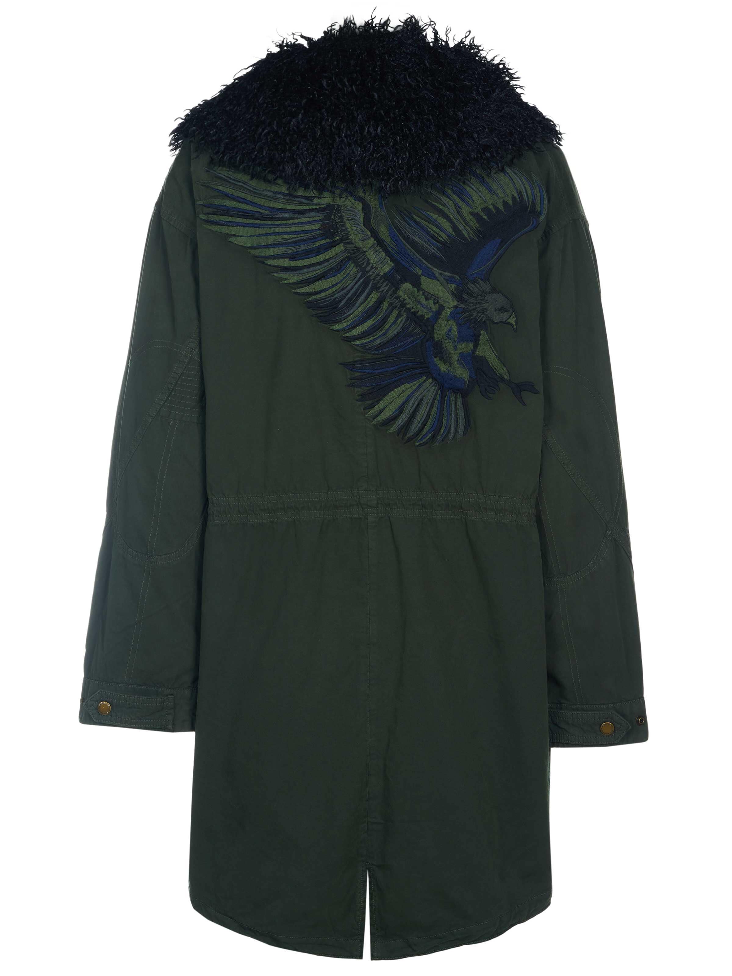 Parka di mezza stagione 'Zadig & Voltaire KIDEA Parka Khaki' di Zadig & Voltaire in verde