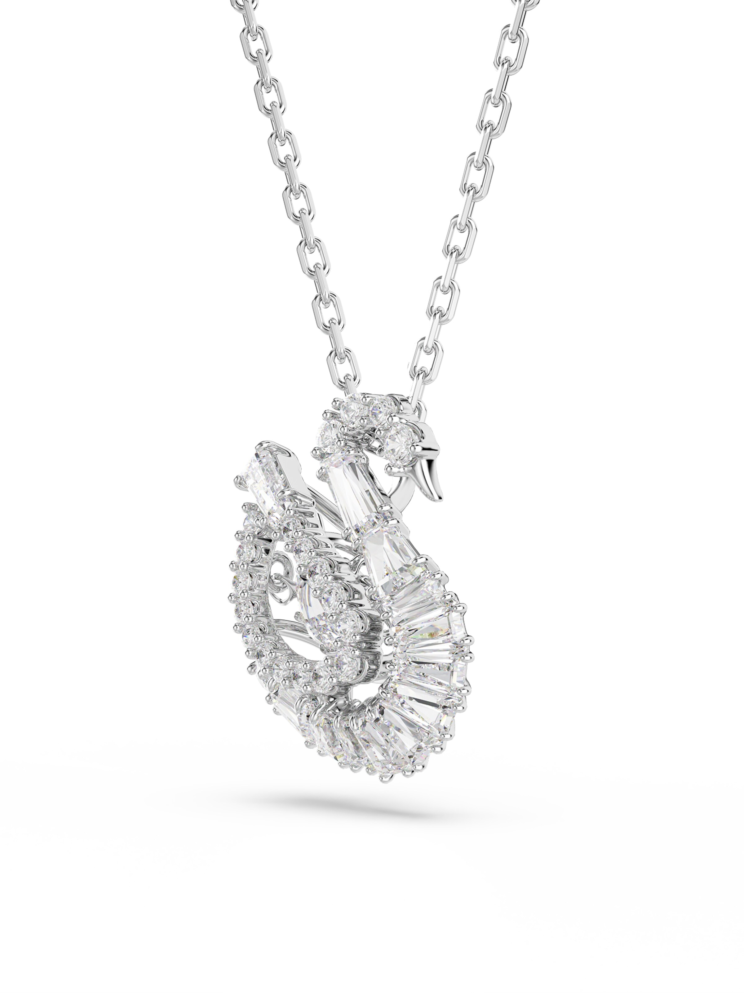 Chaîne 'Swan' Swarovski en argent