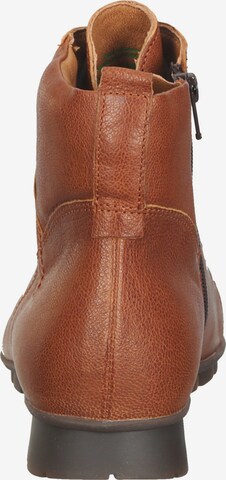 THINK! Lace-Up Ankle Boots in Brown